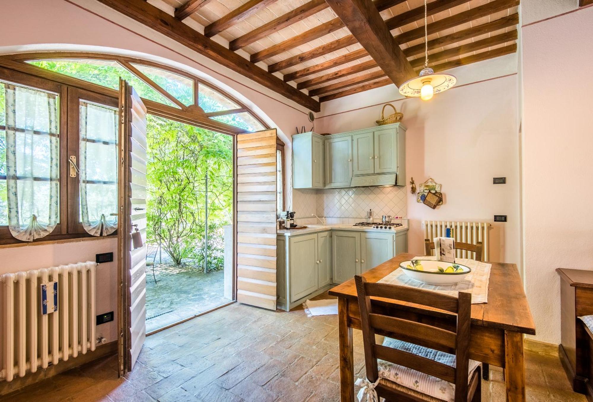 Glicine Apartment Podere Giardino Montalcino Dış mekan fotoğraf