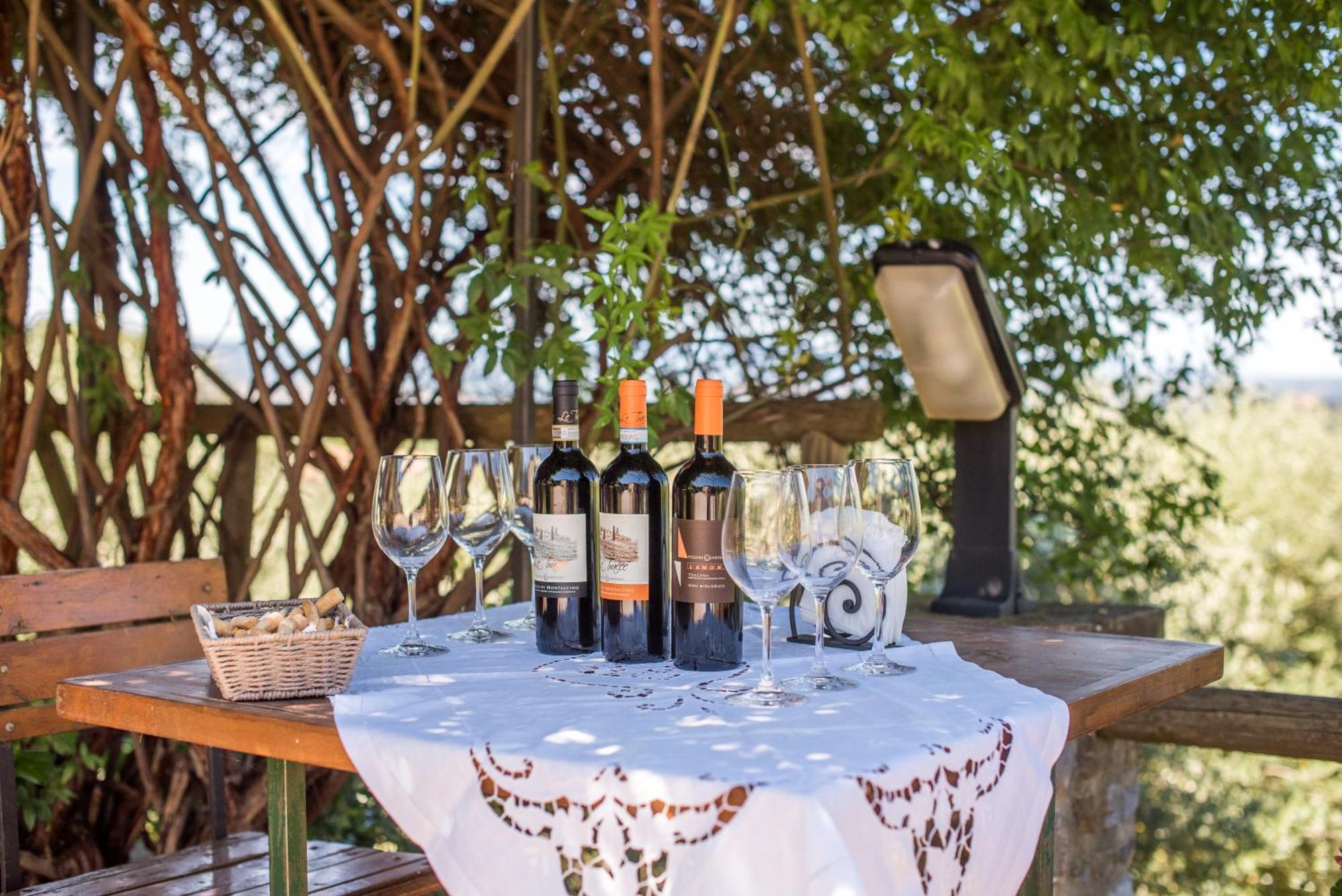 Glicine Apartment Podere Giardino Montalcino Dış mekan fotoğraf