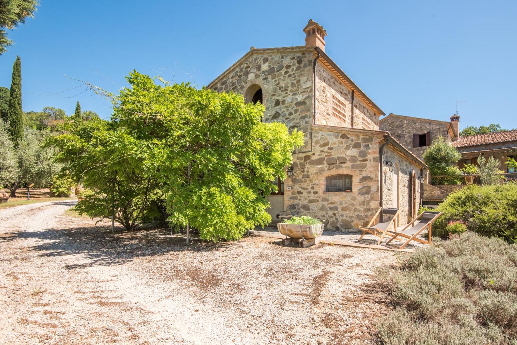 Glicine Apartment Podere Giardino Montalcino Dış mekan fotoğraf